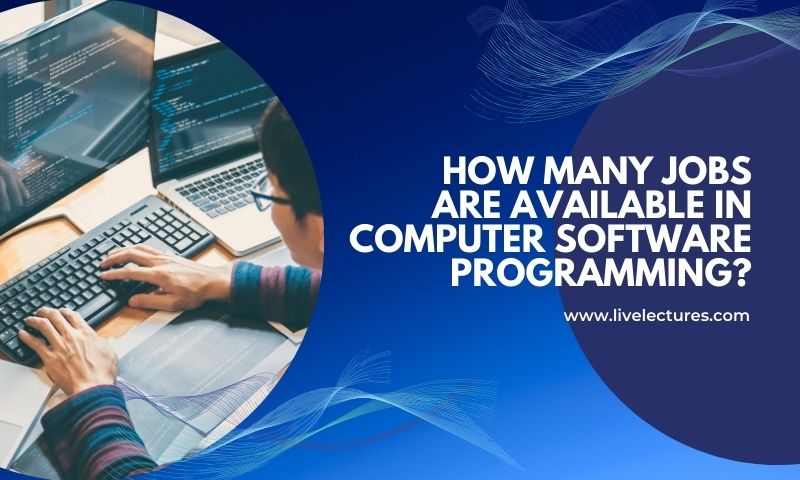 How Many Jobs Are Available in Computer Software Programming