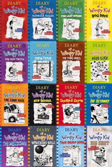 All Diary of A Wimpy Kid Books In Order